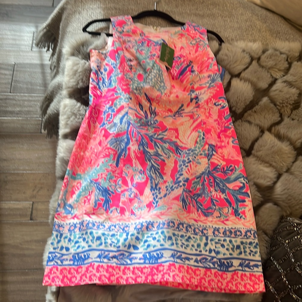 Lilly Pulitzer Mila Shift in Pascha Pink